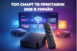 ТОП смарт ТВ приставок 2026 в Україні